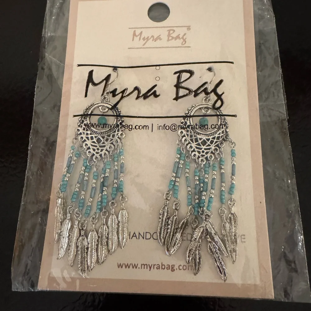 MYRA BAG Beadsy Earrings NWT - Picture 5 of 5